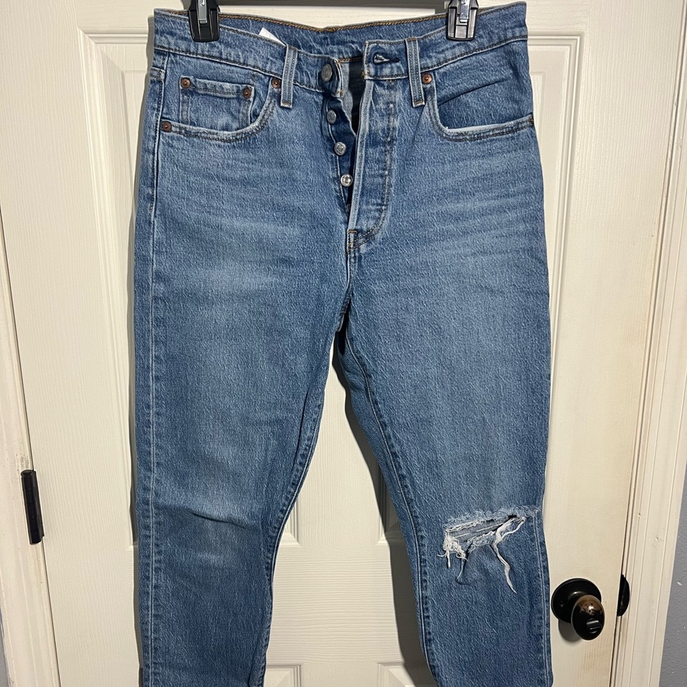 Levi’s Dark Straight 501 jeans